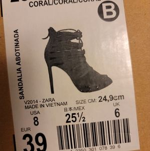 zara heels new